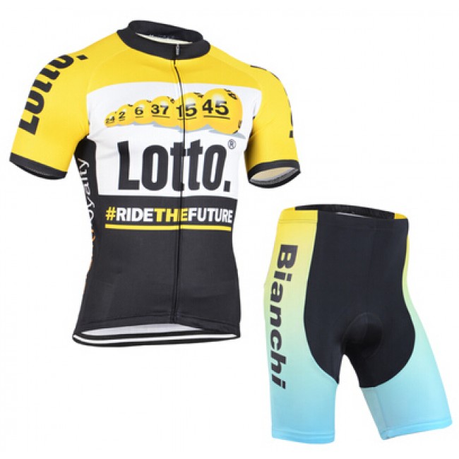 2015 Lotto Fietsshirt Korte Mouw+Bianchi Korte Fietsbroeken 1839 2015 Lotto Fietsshirt Korte Mouw+Bianchi Korte Fietsbroeken 1839