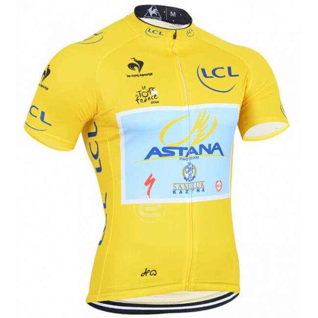 2015 Le Tour France Astana Fietsshirt Korte Mouw 820 2015 Le Tour France Astana Fietsshirt Korte Mouw 820