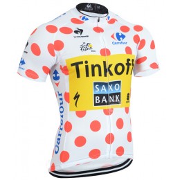 2015 Le Tour France Saxo Bank Fietsshirt Korte Mouw 1323