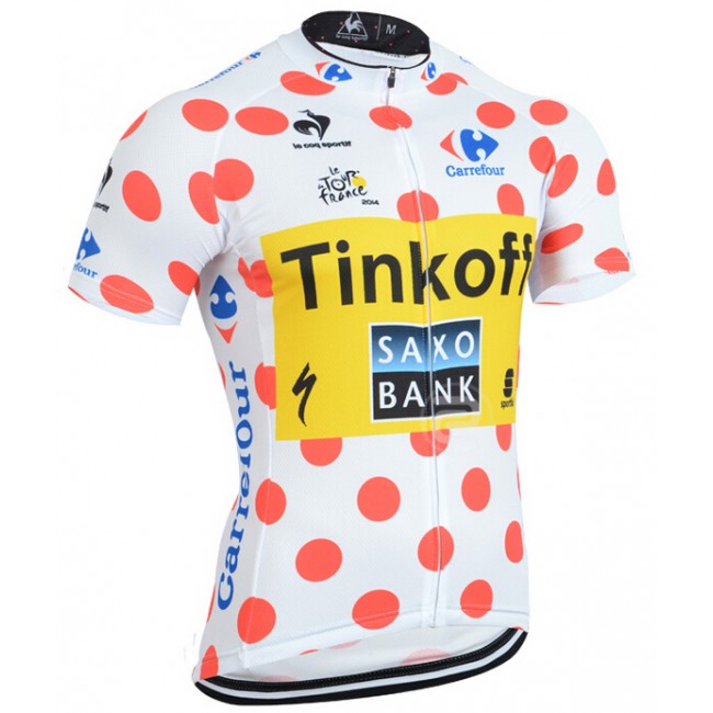 2015 Le Tour France Saxo Bank Fietsshirt Korte Mouw 1323 2015 Le Tour France Saxo Bank Fietsshirt Korte Mouw 1323