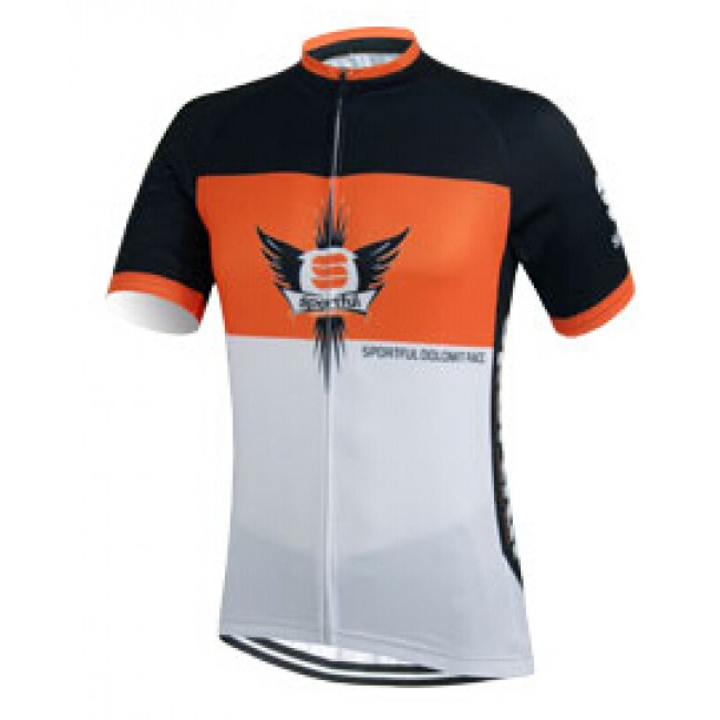 2015 Sportful wit zwart orange Fietsshirt Korte Mouwen 2277 2015 Sportful wit zwart orange Fietsshirt Korte Mouwen 2277