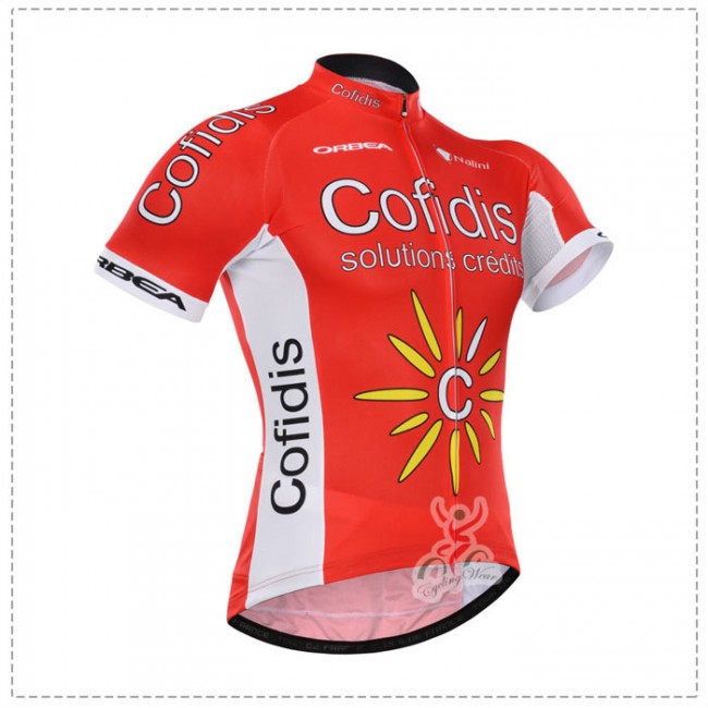 2015 Cofidis Fietskleding Fietsshirt Korte 1722 2015 Cofidis Fietskleding Fietsshirt Korte 1722