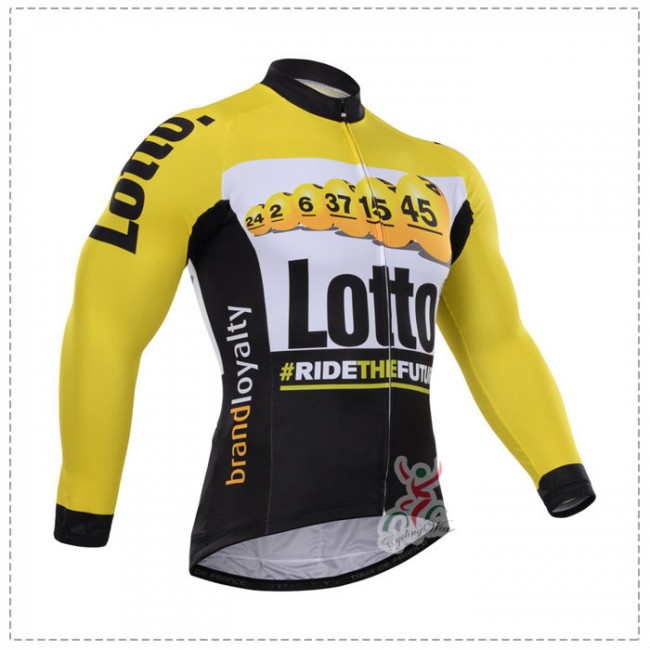 2015 Lotto Bianchi Fietsshirt lange mouw 1844 2015 Lotto Bianchi Fietsshirt lange mouw 1844