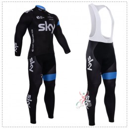 2015 SKY Fietskleding Fietsshirt lange mouw+Lange fietsbroeken Bib 2066 2015 SKY Fietskleding Fietsshirt lange mouw+Lange fietsbroeken Bib 2066