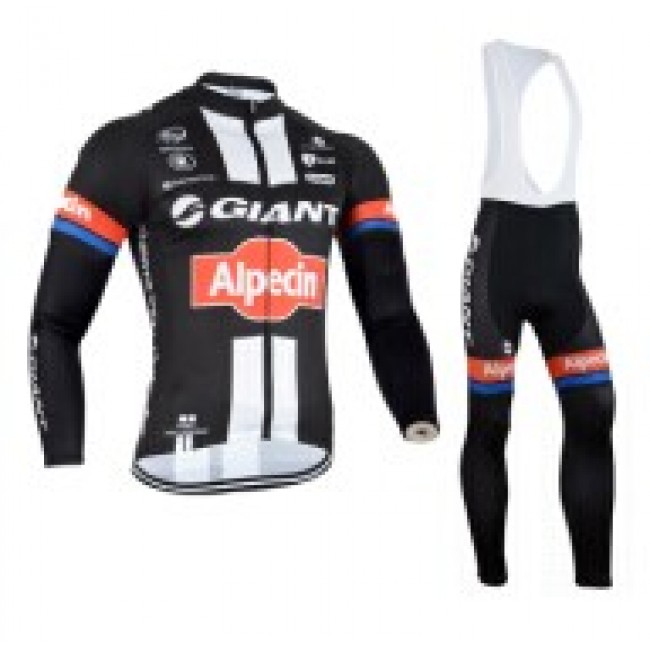 2015 Giant Alpecin Fietskleding Fietsshirt lange mouw+Lange fietsbroeken Bib 1771 2015 Giant Alpecin Fietskleding Fietsshirt lange mouw+Lange fietsbroeken Bib 1771