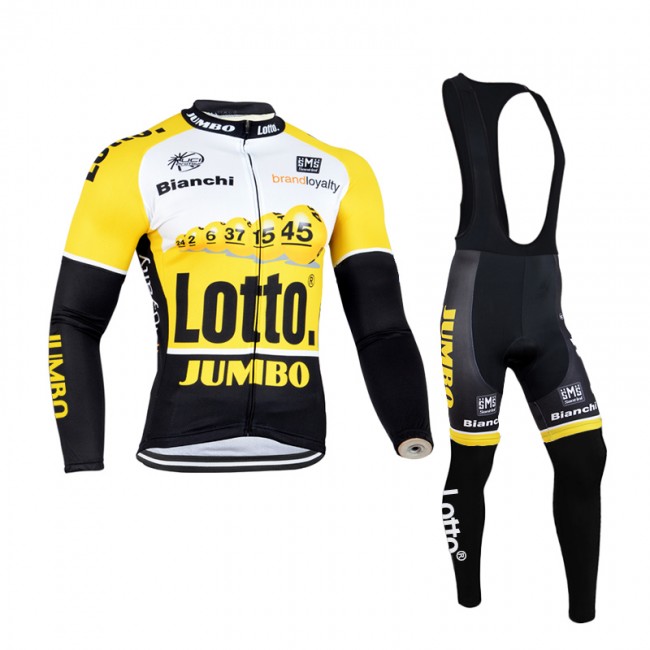 2015 Lotto Fietskleding Fietsshirt lange mouw+Lange fietsbroeken Bib 1855 2015 Lotto Fietskleding Fietsshirt lange mouw+Lange fietsbroeken Bib 1855