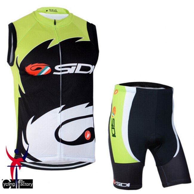 2014 SIDI Fietsshirt Zonder Mouwen+Korte Fietsbroeken 1447 2014 SIDI Fietsshirt Zonder Mouwen+Korte Fietsbroeken 1447