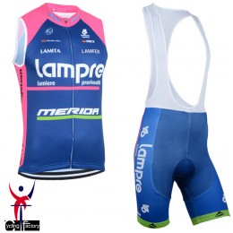 2014 Lampre Merida Fietsshirt Zonder Mouwen+Korte Fietsbroeken Bib 1287 2014 Lampre Merida Fietsshirt Zonder Mouwen+Korte Fietsbroeken Bib 1287
