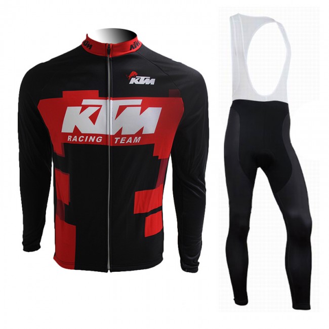 2015 KTM Fietskleding Fietsshirt lange mouw+Lange fietsbroeken Bib 2184 2015 KTM Fietskleding Fietsshirt lange mouw+Lange fietsbroeken Bib 2184