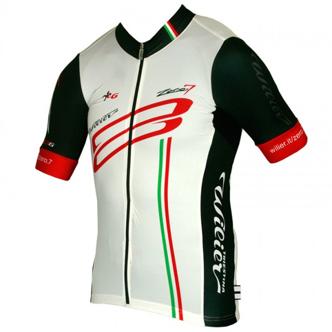2015 WILIER Fietsshirt Korte Mouwen wit zwart 2292 2015 WILIER Fietsshirt Korte Mouwen wit zwart 2292