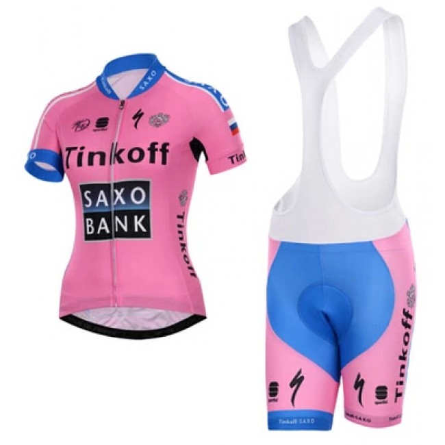 2015 Tinkoff Saxo Bank Dames Fietskleding Fietsshirt Korte+Korte Fietsbroeken Bib 1965 2015 Tinkoff Saxo Bank Dames Fietskleding Fietsshirt Korte+Korte Fietsbroeken Bib 1965