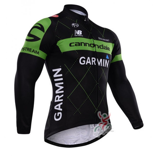 2015 Cannondale Garmin Fietsshirt lange mouw 1585 2015 Cannondale Garmin Fietsshirt lange mouw 1585