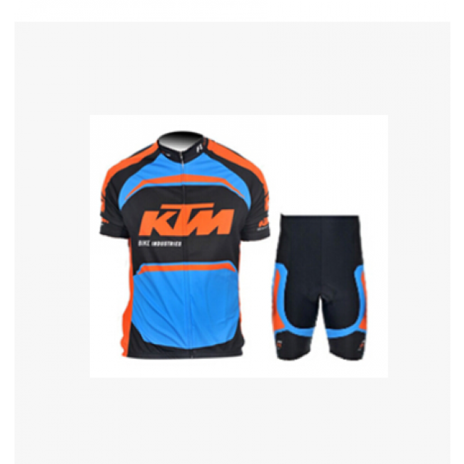 2015 KTM Proteam blauw zwart Fietsshirt Korte Mouwen+Fietsbroek 2165 2015 KTM Proteam blauw zwart Fietsshirt Korte Mouwen+Fietsbroek 2165