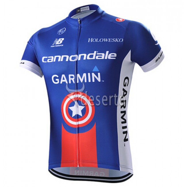 2015 Garmin Cannondale Fietsshirt Korte Mouwen blauw 1596 2015 Garmin Cannondale Fietsshirt Korte Mouwen blauw 1596