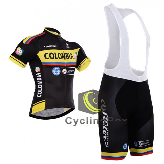 2015 Colombia Fietskleding Set Fietsshirt Korte Mouwen+Fietsbroek Bib Korte 2339 2015 Colombia Fietskleding Set Fietsshirt Korte Mouwen+Fietsbroek Bib Korte 2339
