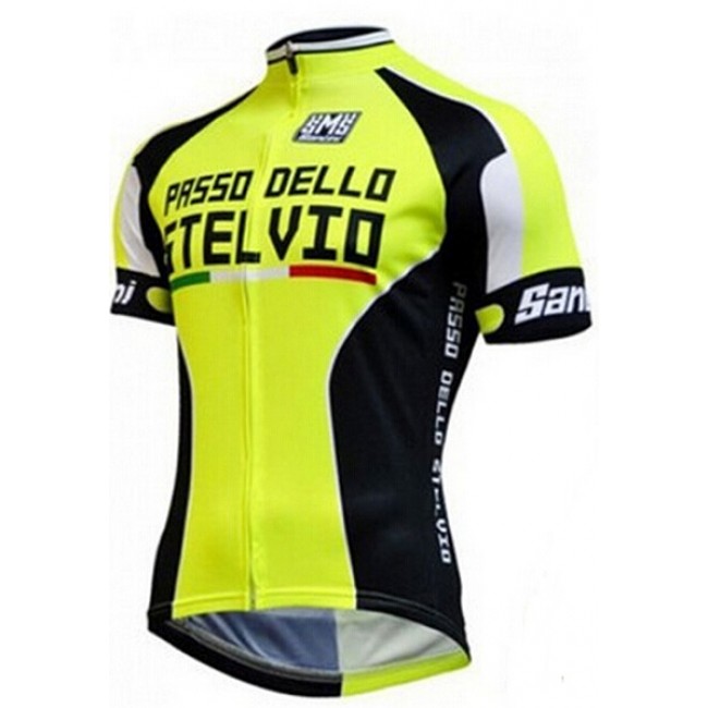 2015 Stelvio Santini Fietsshirt Korte Mouw 2433 2015 Stelvio Santini Fietsshirt Korte Mouw 2433