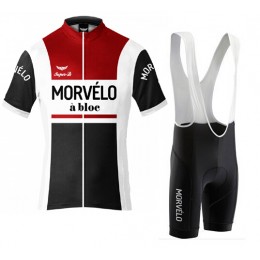 2015 MORVELO zwart rouge Fietskleding Fietsshirt Korte+Korte Fietsbroeken Bib 2436 2015 MORVELO zwart rouge Fietskleding Fietsshirt Korte+Korte Fietsbroeken Bib 2436