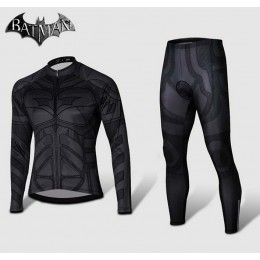 2015 Bat-Man Fietskleding Fietsshirt lange mouw+Lange fietsbroeken 2424 2015 Bat-Man Fietskleding Fietsshirt lange mouw+Lange fietsbroeken 2424