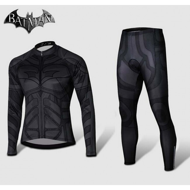 2015 Bat-Man Fietskleding Fietsshirt lange mouw+Lange fietsbroeken 2424 2015 Bat-Man Fietskleding Fietsshirt lange mouw+Lange fietsbroeken 2424