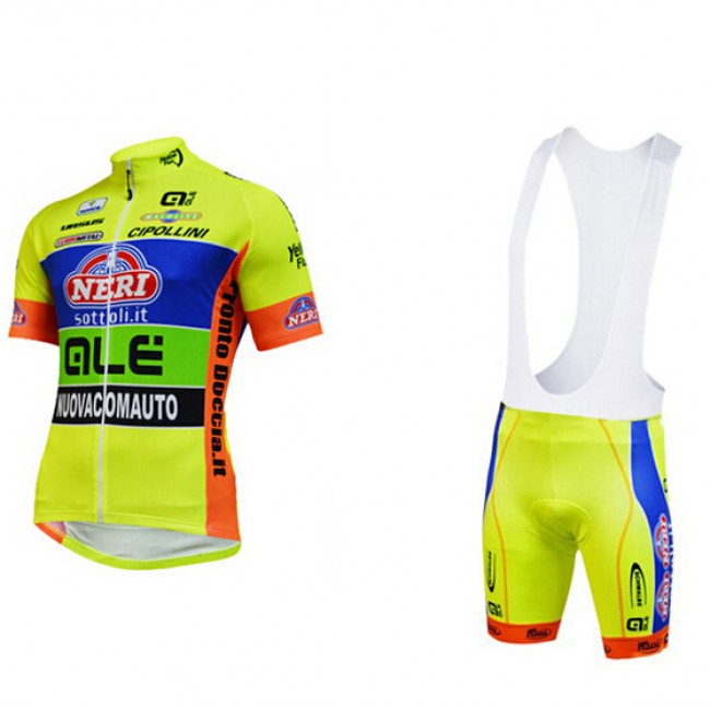 2015 ALE Geel Fietskleding Fietsshirt Korte+Korte Fietsbroeken Bib wit 2521 2015 ALE Geel Fietskleding Fietsshirt Korte+Korte Fietsbroeken Bib wit 2521