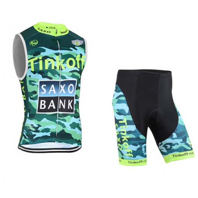 2015 Tinkoff Saxo Bank Camouflage Fietsshirt Zonder Mouwen+Korte Fietsbroeken 2473 2015 Tinkoff Saxo Bank Camouflage Fietsshirt Zonder Mouwen+Korte Fietsbroeken 2473