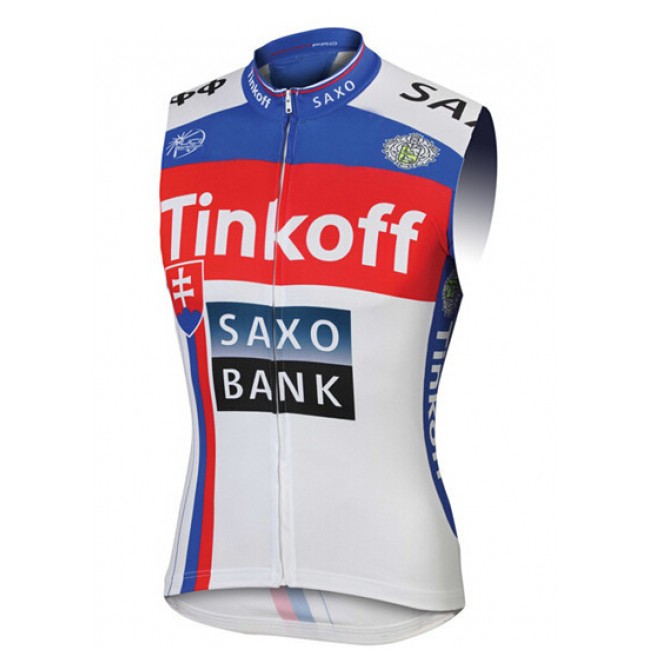 2015 Saxo bank Tionkff Blauw Fietsshirt Zonder Mouwen 2475 2015 Saxo bank Tionkff Blauw Fietsshirt Zonder Mouwen 2475
