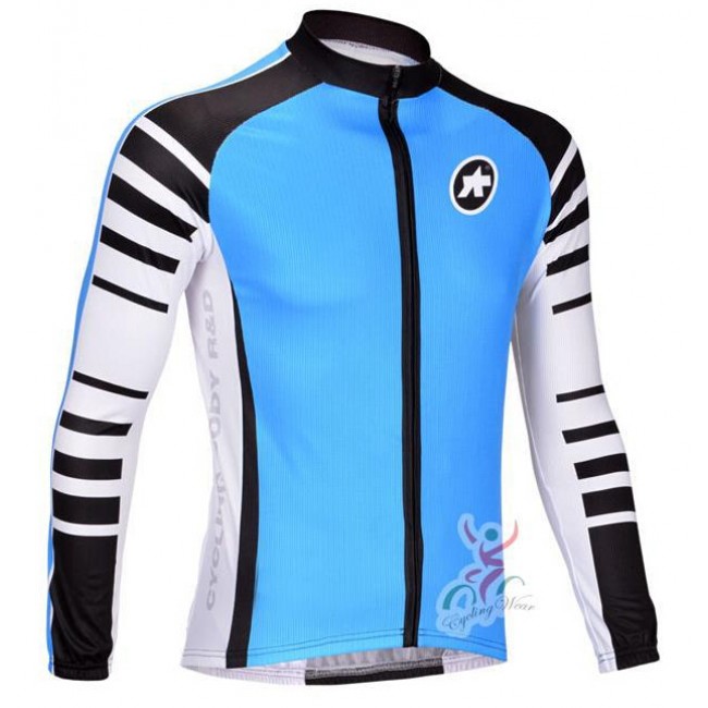 2015 ASSOS Blauw Fietsshirt lange mouw 1493 2015 ASSOS Blauw Fietsshirt lange mouw 1493