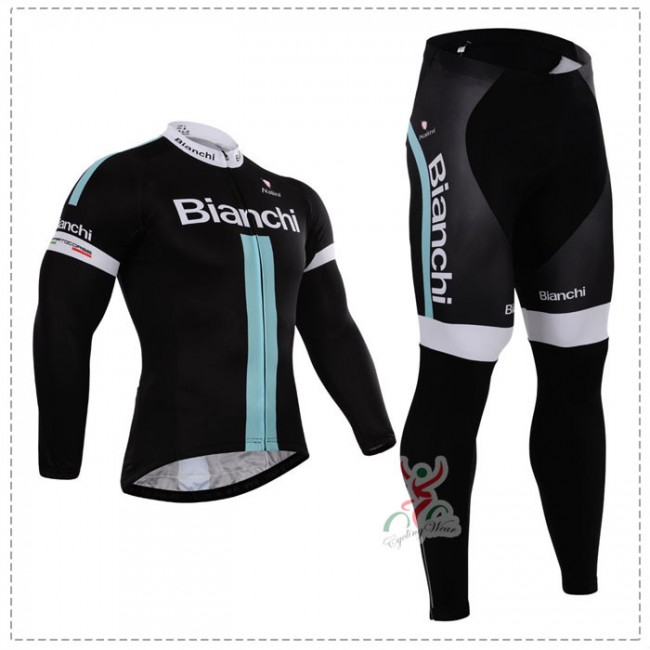 2015 Bianchi Fietskleding Fietsshirt lange mouw+Lange fietsbroeken 1532 2015 Bianchi Fietskleding Fietsshirt lange mouw+Lange fietsbroeken 1532