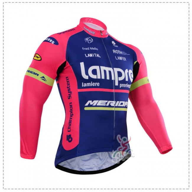2015 Lampre Fietsshirt lange mouw 2361 2015 Lampre Fietsshirt lange mouw 2361