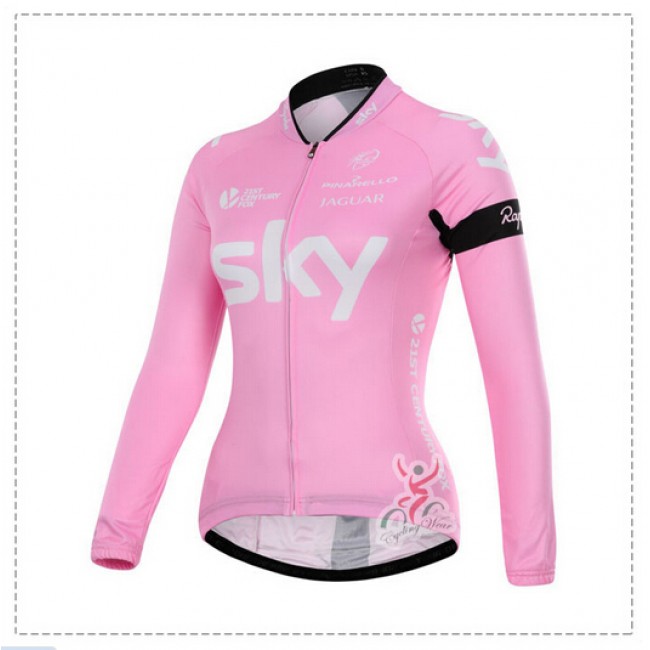 2015 Sky Dames Fietsshirt lange mouw 3680 2015 Sky Dames Fietsshirt lange mouw 3680