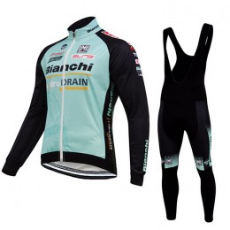 2015 BIANCHI IDRO DRAIN Fietskleding Fietsshirt lange mouw+Lange fietsbroeken Bib 2323 2015 BIANCHI IDRO DRAIN Fietskleding Fietsshirt lange mouw+Lange fietsbroeken Bib 2323