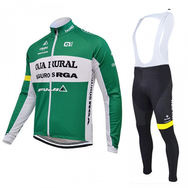 2015 CAJA RURAL Fietskleding Fietsshirt lange mouw+Lange fietsbroeken Bib 2333 2015 CAJA RURAL Fietskleding Fietsshirt lange mouw+Lange fietsbroeken Bib 2333