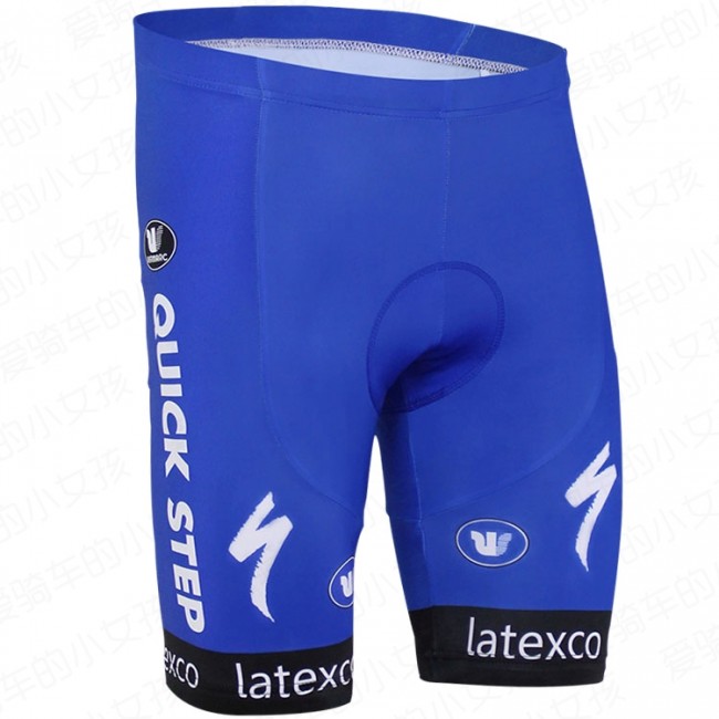 2016 QUICK STEP Pro Korte Fietsbroeken Blauw 20160067 2016 QUICK STEP Pro Korte Fietsbroeken Blauw 20160067