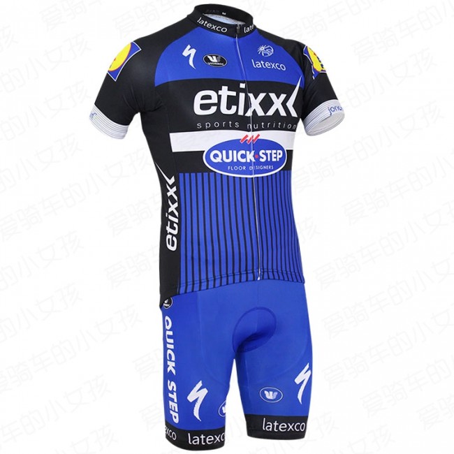 2016 QUICK STEP Pro Fietskleding Fietsshirt Korte+Korte fietsbroeken Blauw 20160061 2016 QUICK STEP Pro Fietskleding Fietsshirt Korte+Korte fietsbroeken Blauw 20160061