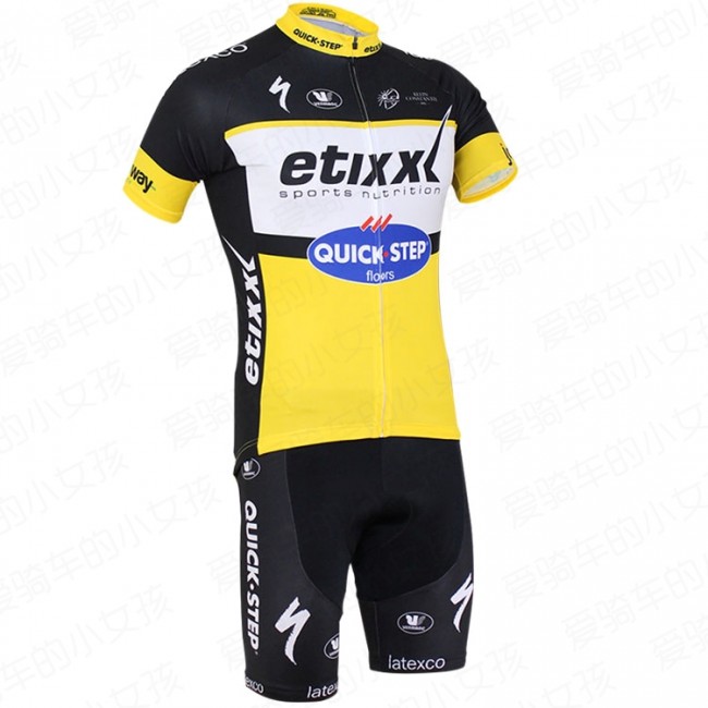 2016 QUICK STEP Pro Fietskleding Fietsshirt Korte+Korte fietsbroeken Geel 20160062 2016 QUICK STEP Pro Fietskleding Fietsshirt Korte+Korte fietsbroeken Geel 20160062