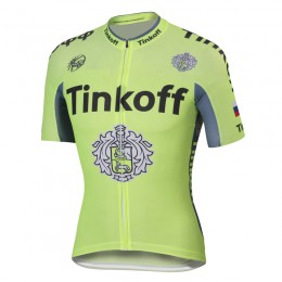 2016 Tinkoff Saxo Bank Fluo Light Green Fietsshirt Korte Mouw 2016036111 2016 Tinkoff Saxo Bank Fluo Light Green Fietsshirt Korte Mouw 2016036111