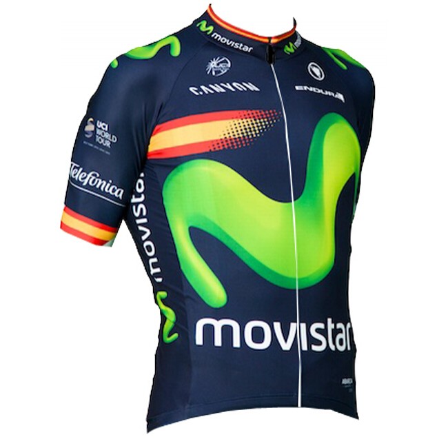 2016 Movistar Fietsshirt Korte Mouw 2016036104 2016 Movistar Fietsshirt Korte Mouw 2016036104