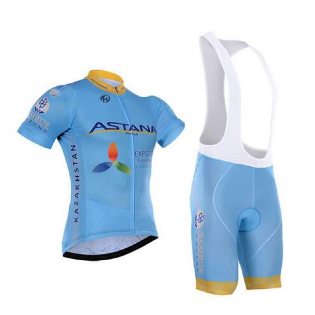 2016 Astana Fietskleding Fietsshirt Korte+Korte fietsbroeken Bib 2016036174 2016 Astana Fietskleding Fietsshirt Korte+Korte fietsbroeken Bib 2016036174