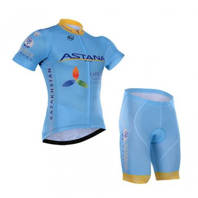 2016 Astana Fietskleding Fietsshirt Korte+Korte fietsbroeken 2016036175 2016 Astana Fietskleding Fietsshirt Korte+Korte fietsbroeken 2016036175