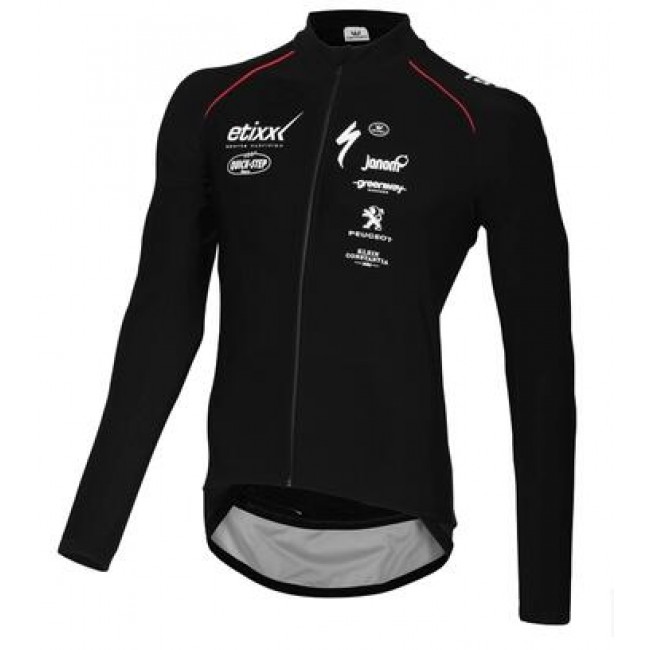 2016 Quick Step zwart Fietsshirt lange mouw 2016036590 2016 Quick Step zwart Fietsshirt lange mouw 2016036590