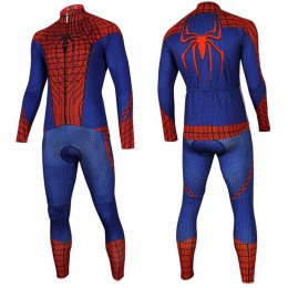 Spider-Man Fietskleding Fietsshirt lange mouw+Lange fietsbroeken 2016036503 Spider-Man Fietskleding Fietsshirt lange mouw+Lange fietsbroeken 2016036503