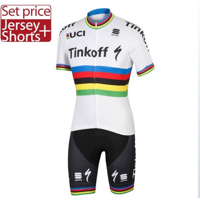 2016 TINKOFF World Champion Fietskleding Fietsshirt Korte+Korte Fietsbroeken 2016036681 2016 TINKOFF World Champion Fietskleding Fietsshirt Korte+Korte Fietsbroeken 2016036681
