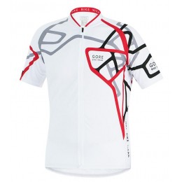 2016 GORE Element Adrenalin II wit rood Fietsshirt Korte Mouw 2016036552 2016 GORE Element Adrenalin II wit rood Fietsshirt Korte Mouw 2016036552