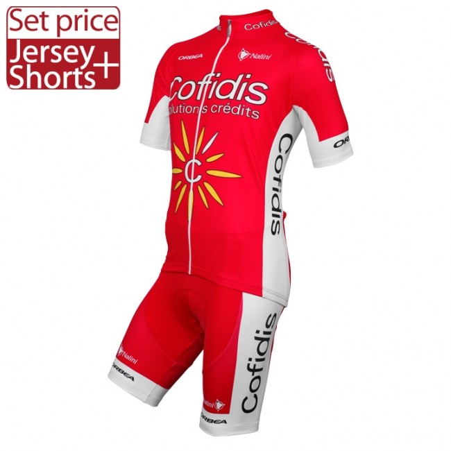 COFIDIS 2016 Fietskleding Fietsshirt Korte+Korte fietsbroeken 2016036088 COFIDIS 2016 Fietskleding Fietsshirt Korte+Korte fietsbroeken 2016036088