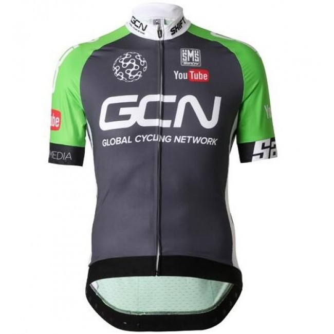 2016 GCN GLOBAL CYCLING NETWORK Fietsshirt Korte Mouw groen 2016036544 2016 GCN GLOBAL CYCLING NETWORK Fietsshirt Korte Mouw groen 2016036544