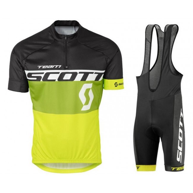 2016 Scott zwart groen geel Fietskleding Fietsshirt Korte+Korte Fietsbroeken Bib 2016036635 2016 Scott zwart groen geel Fietskleding Fietsshirt Korte+Korte Fietsbroeken Bib 2016036635