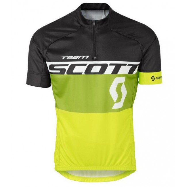 2016 Scott zwart groen geel Fietsshirt Korte Mouw 2016036633 2016 Scott zwart groen geel Fietsshirt Korte Mouw 2016036633