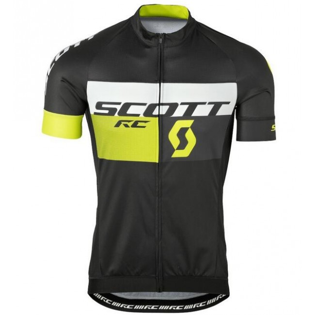 2016 Scott RC zwart geel Fietsshirt Korte Mouw 2016036636 2016 Scott RC zwart geel Fietsshirt Korte Mouw 2016036636