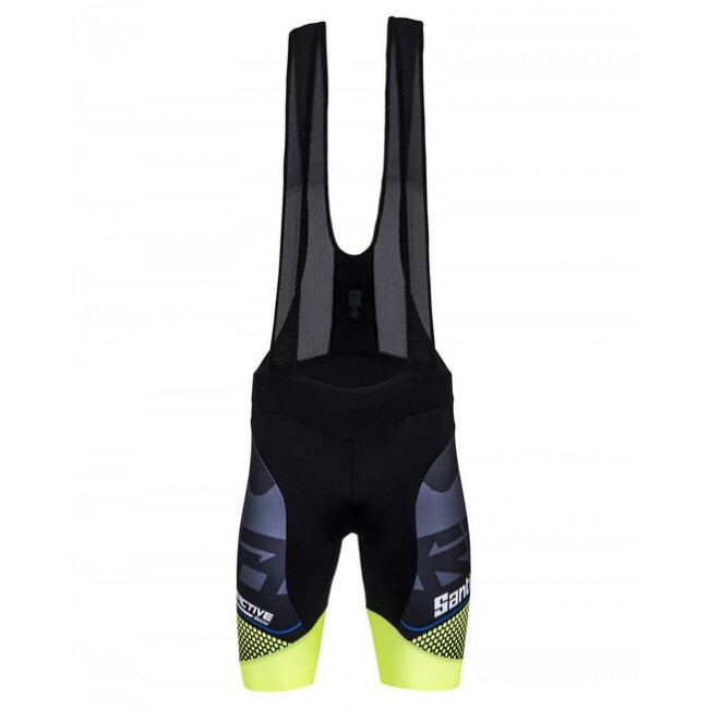 2016 Santini Interactive 30 zwart groen Korte Fietsbroeken Bib 2016036618 2016 Santini Interactive 30 zwart groen Korte Fietsbroeken Bib 2016036618