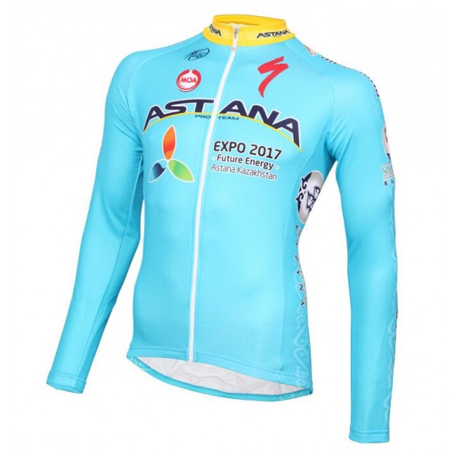 2016 ASTANA PRO TEAM Fietsshirt lange mouw 2016036750 2016 ASTANA PRO TEAM Fietsshirt lange mouw 2016036750